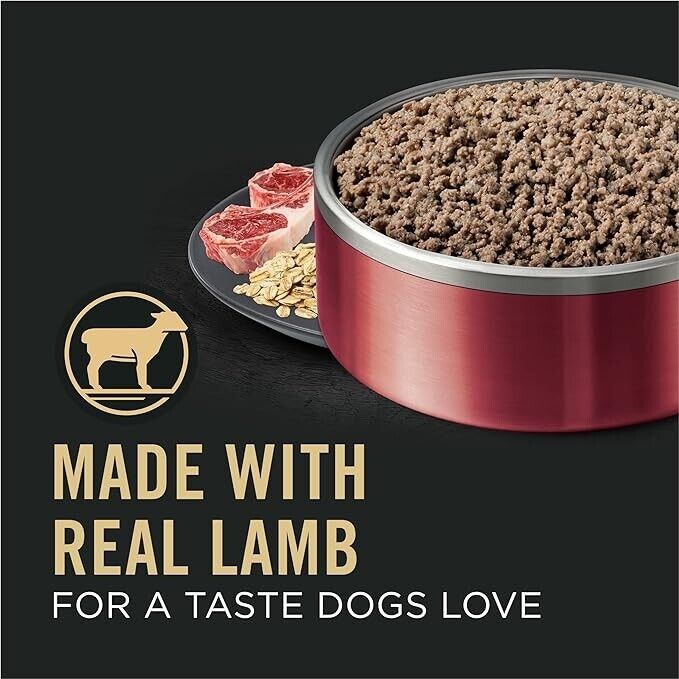 Purina Pro Plan Classic Sensitive Skin and Stomach Lamb and Oatmeal Pate Adult Canned Dog Food - 13 Oz - Case of 12