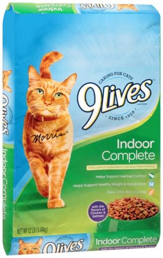 9 Lives Indoor Complete Dry Cat Food