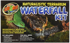 Zoo Med Laboratories Naturalistic Terrarium Waterfall Kit with Pump and Accessories