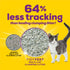 Purina Tidy Cats Tidy Feet Clumping Clean Linen Scented Low-Tracking Multi-Cat Clay Cat Litter - 20 Lbs - Case of 2