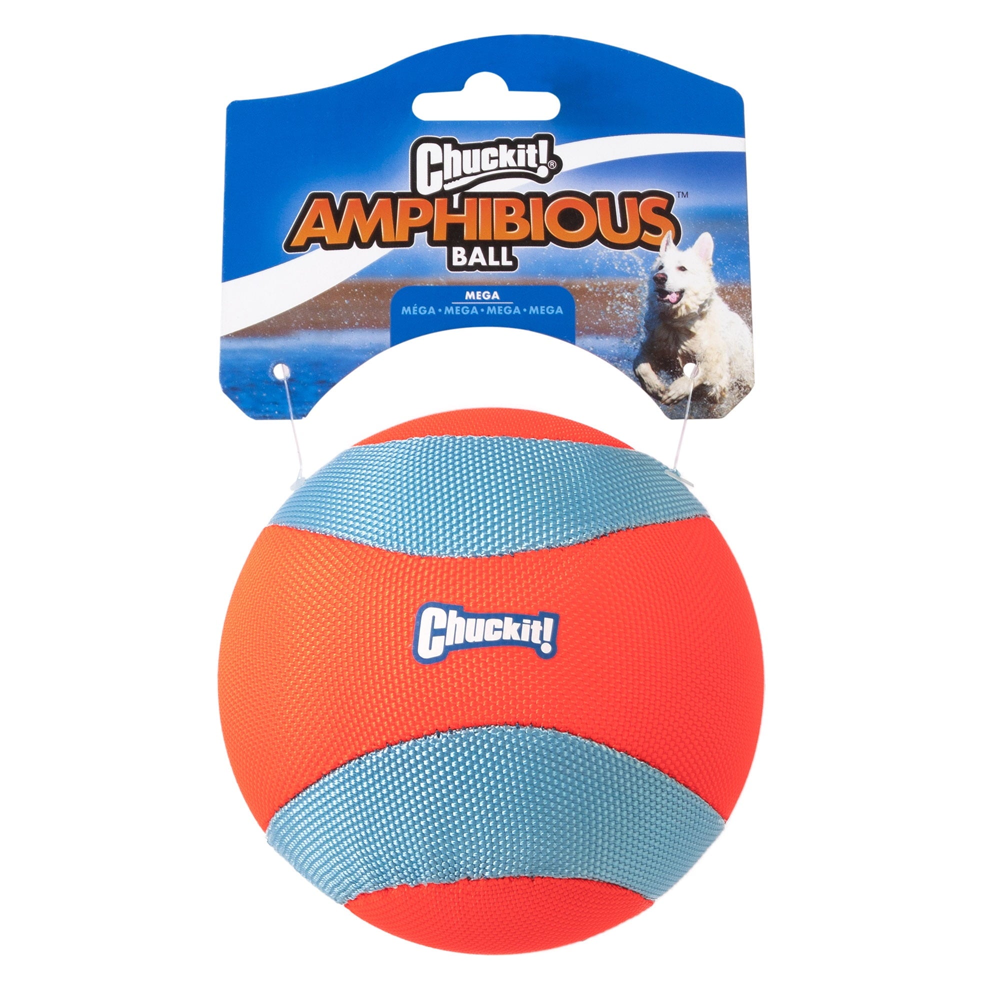 Chuckit! Amphibious Float and Fetch Mega Ball Dog Toy Default Title