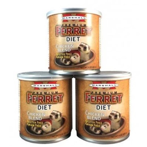 Marshall Grain-Free and Gluten-Free Chicken Blend Ferret Food Topper - 9 Oz Default Title