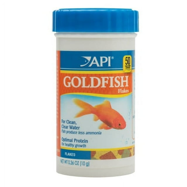API Goldfish Flakes Freshwater Fish Food .36 Ounce