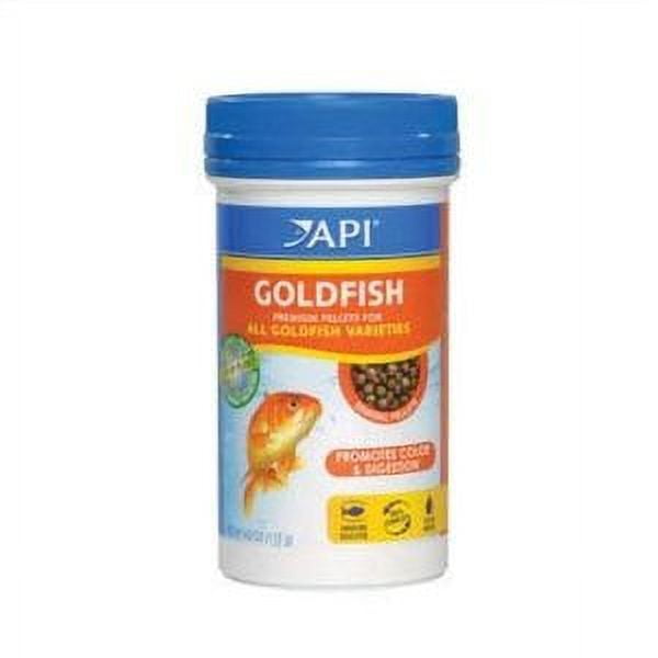 API Goldfish Pellets Freshwater Fish Food 4 Ounce