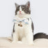 Touchcat ® Pineapple Patterned Designer Cat Collar with Bow