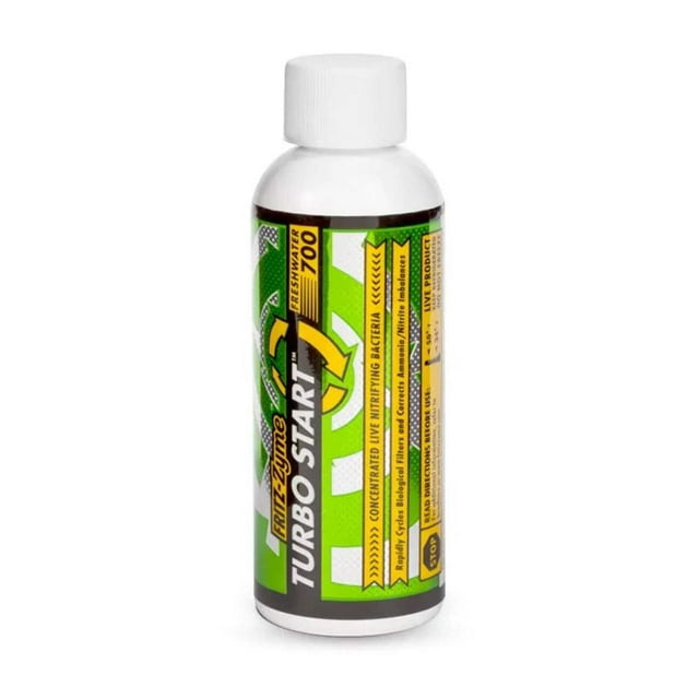 Fritz Aquatics Fritz Zyme Turbo Start 700 Live Bacteria Cycle for Freshwater Aquariums 4 Ounce