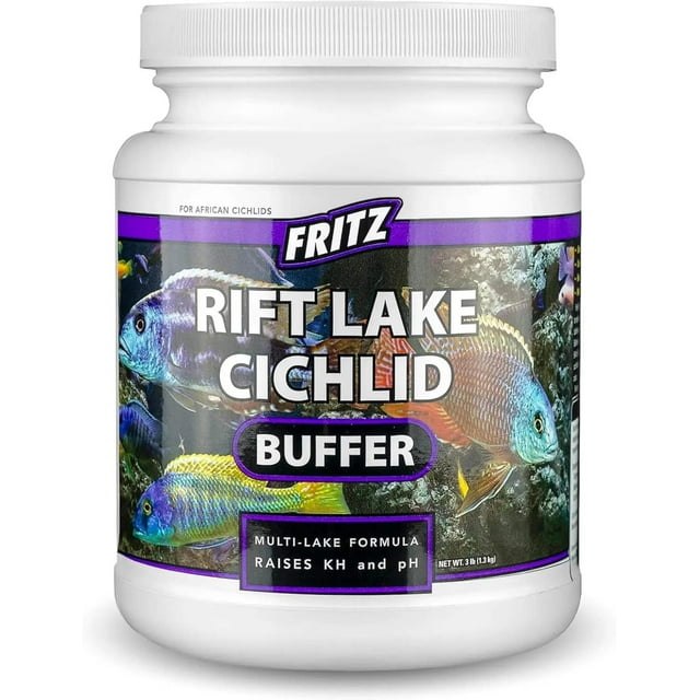 Fritz Aquatics Rift Lake Cichlid PH and KH Buffer Multi-Lake Formula Aquarium Additive - 3 Lbs Default Title