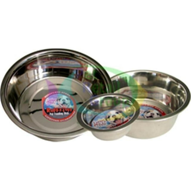 Loving Pets Standard Stainless Steel Cat and Dog Dish Bowl 5 Quarts