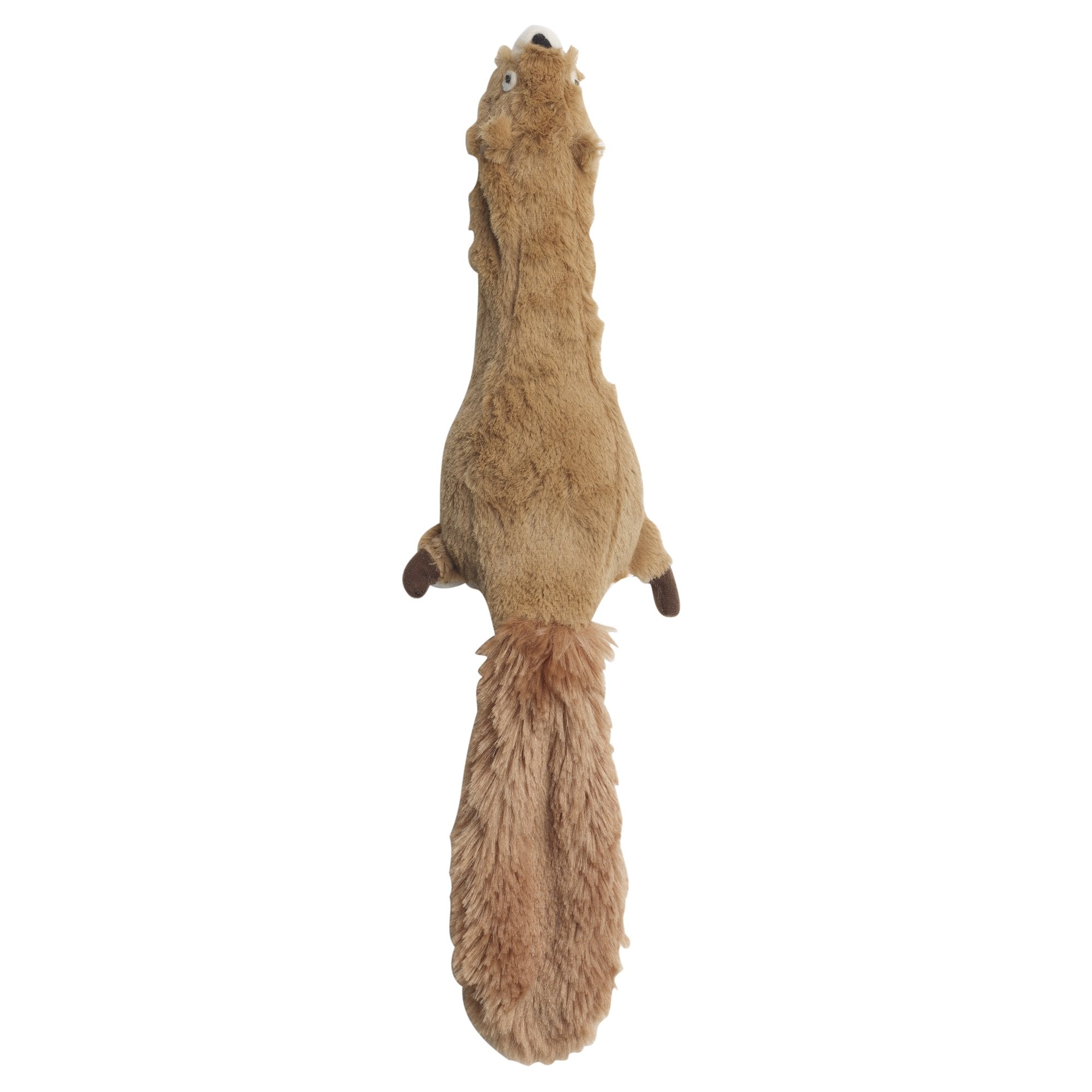 Ethical SPOT Skinneeez Stuffing-Free Squirrel Squeak and Soft Dog Toy - 15 Inch