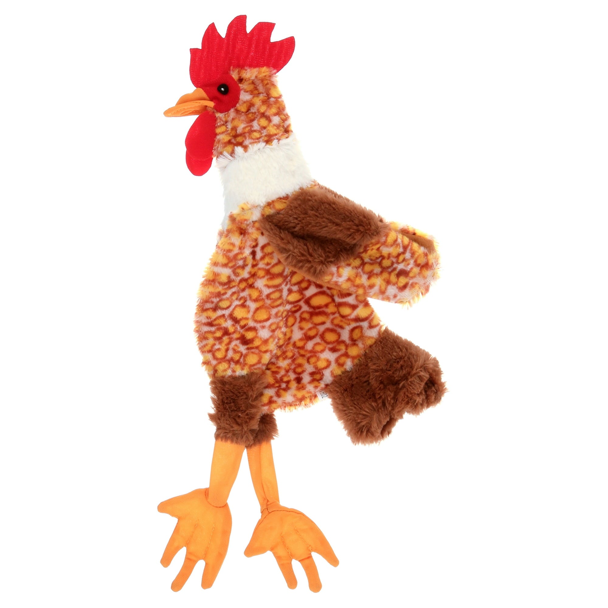 Ethical SPOT Skinneeez Stuffing-Free Barnyard Chicken Squeak and Soft Dog Toy