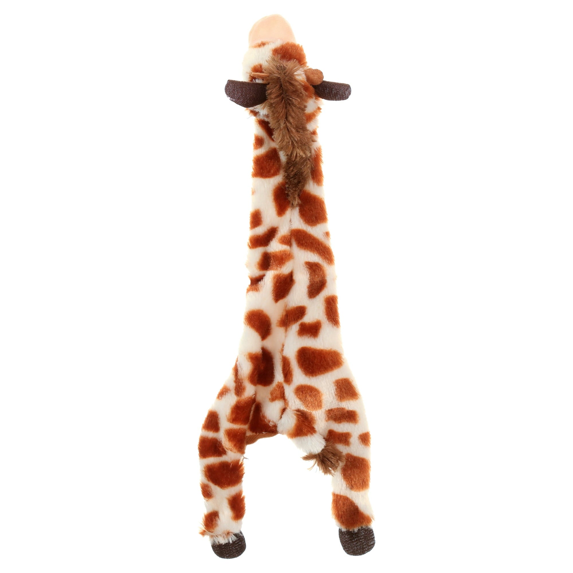 Ethical SPOT Skinneeez Stuffing-Free Giraffe Squeak and Soft Dog Toy - 14 Inch