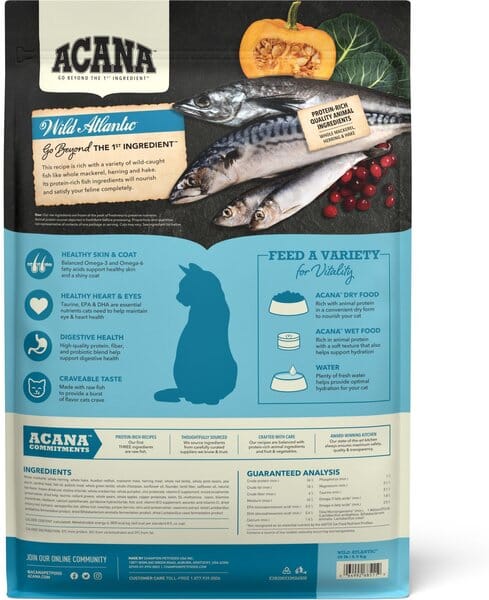 Acana 'Kentucky Dogstar Chicken' Wild Atlantic Cat Dry Cat Food - 4 lb Bag