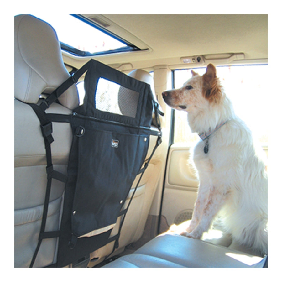 Kurgo Backseat Mesh Car Barrier with Pocket for Pets