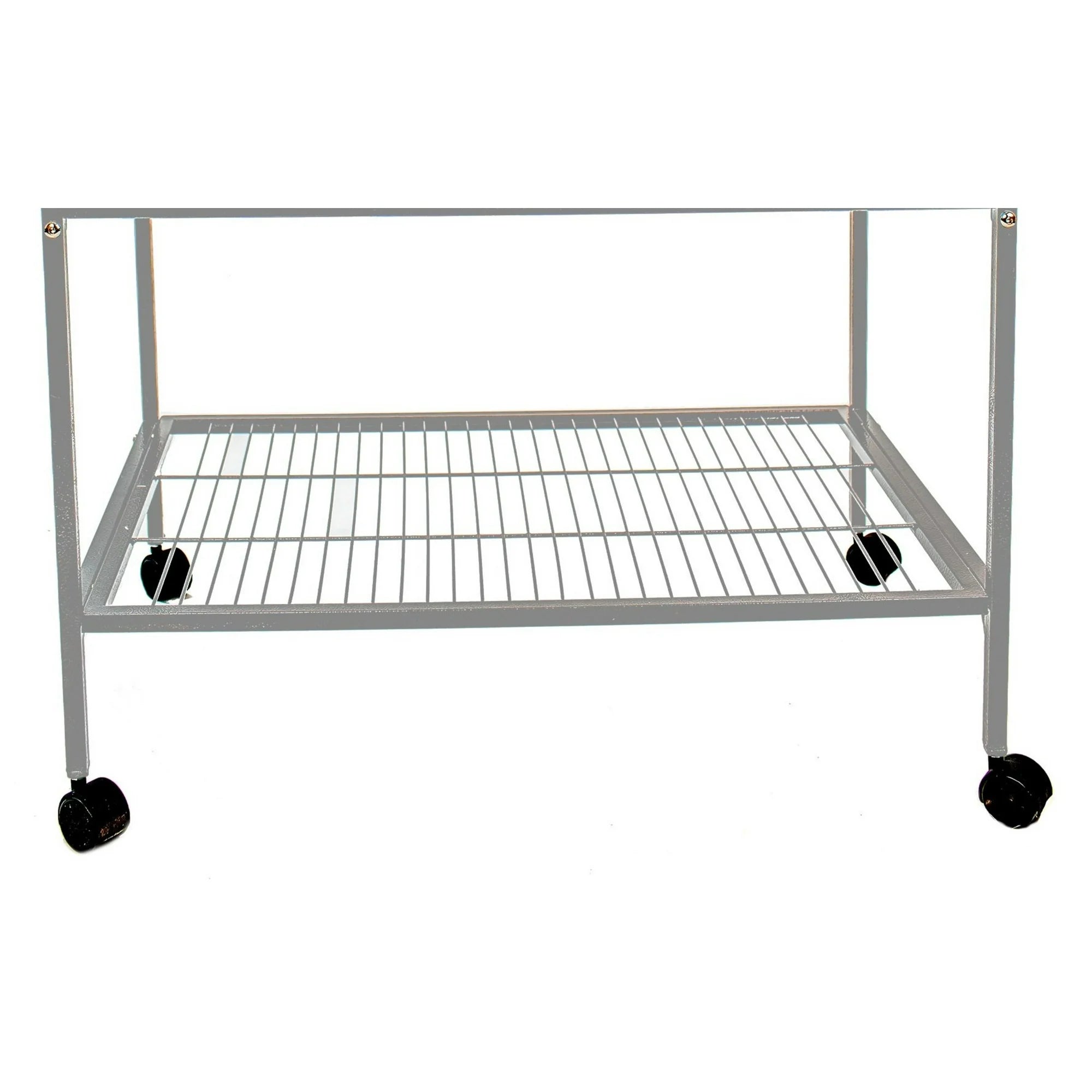 A&E Cage Company Elegant Style Flight Bird Cage with Stand - Platinum - 32 X 21 X 61 In