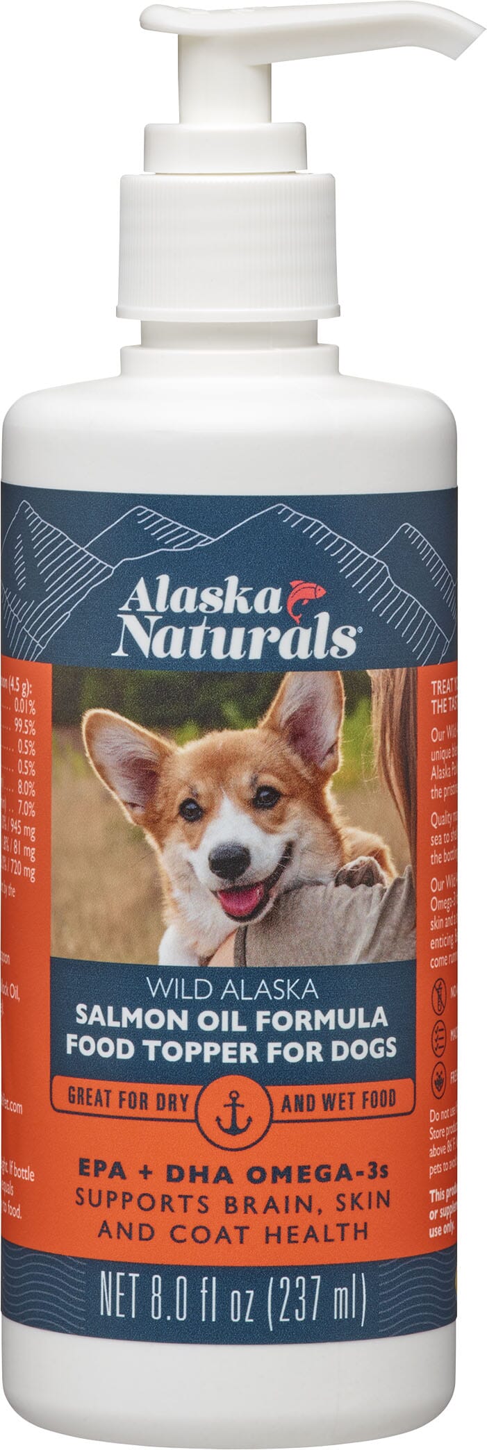 Alaska Naturals Salmon Oil Formula for Dogs - Salmon - 8 Oz