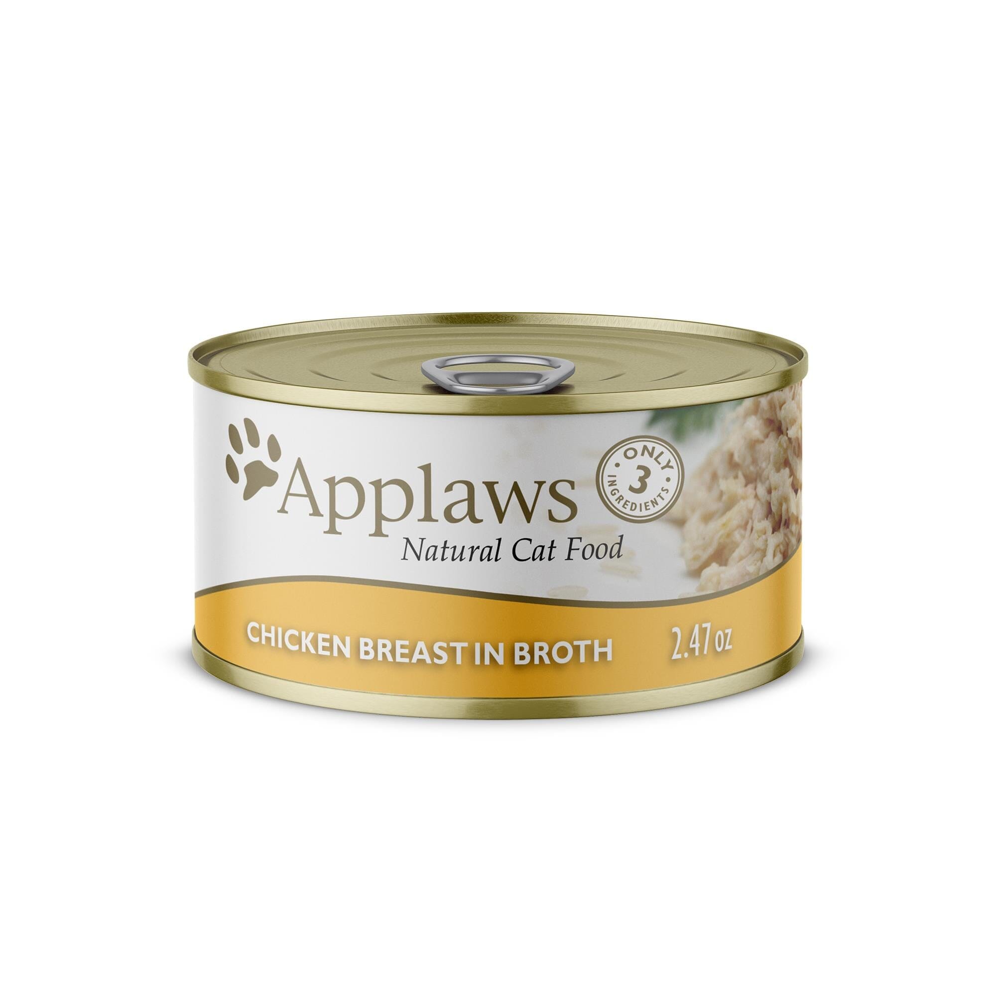 Applaws Chicken Breast in Broth Canned Cat Food - 2.47 Oz - Case of 24
