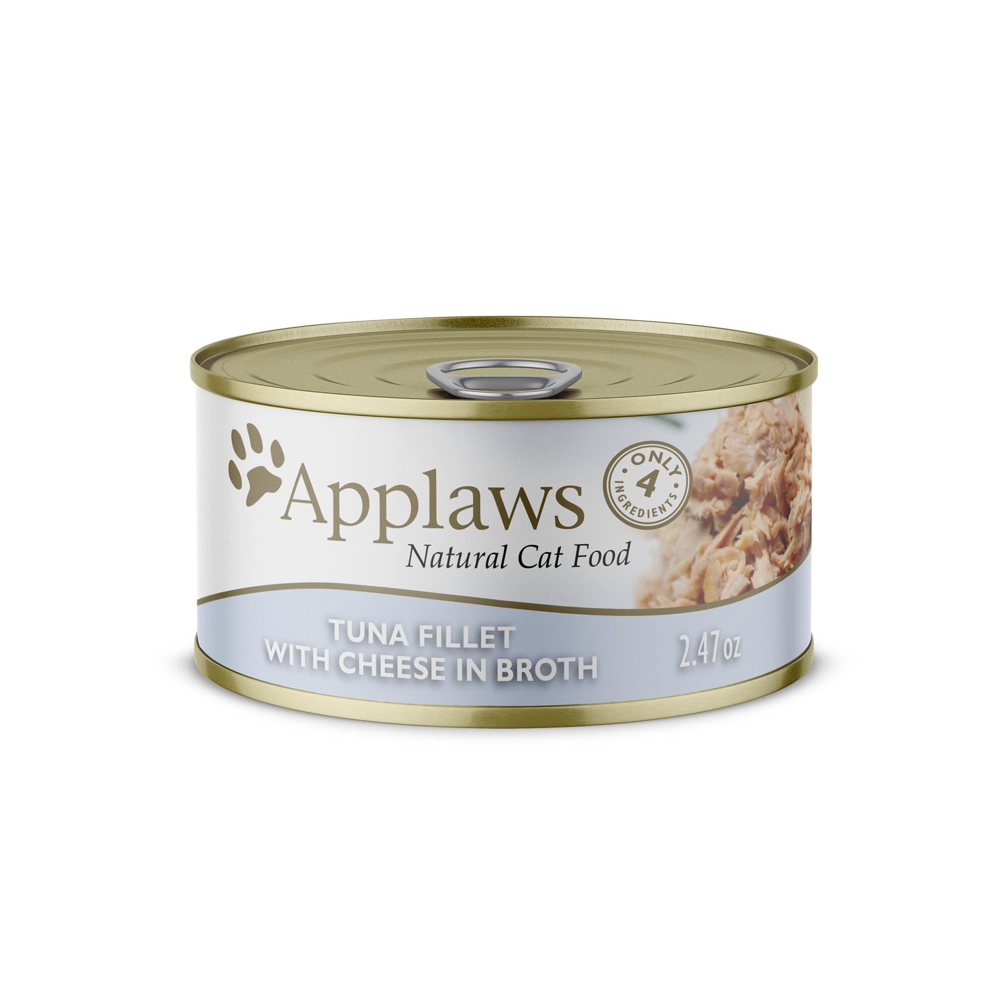 Applaws Tuna Filet and Cheese Canned Cat Food - 2.47 Oz - Case of 24