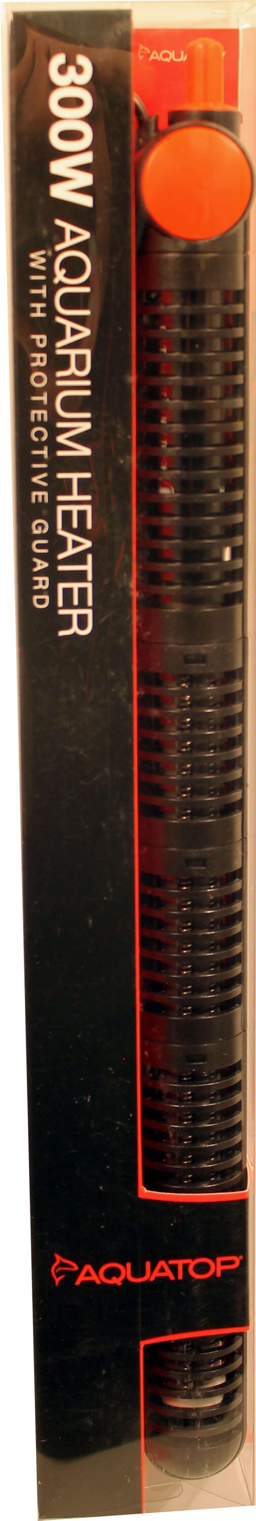 Aquatop Premier Glass Heater with Protective Guard Submersible Fish Tank Heater - 300 Watt