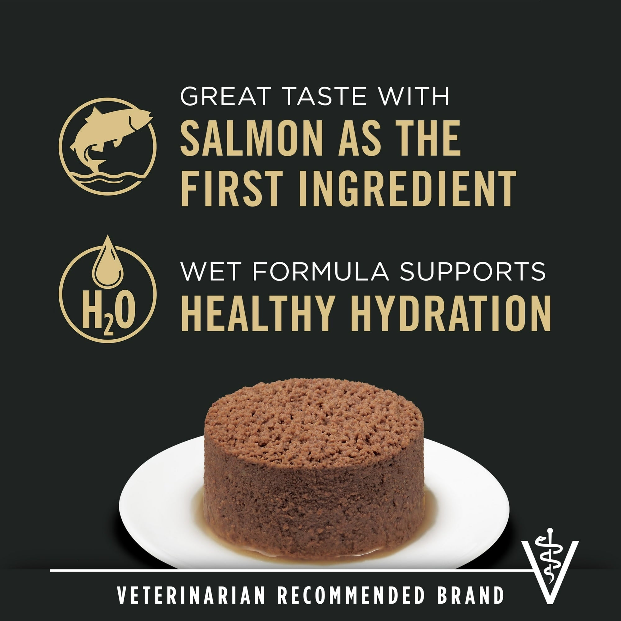 Purina Pro Plan Vital Systems 4-in-1 Support Salmon Pate Kitten Formula Canned Cat Food - 3 Oz - Case of 24