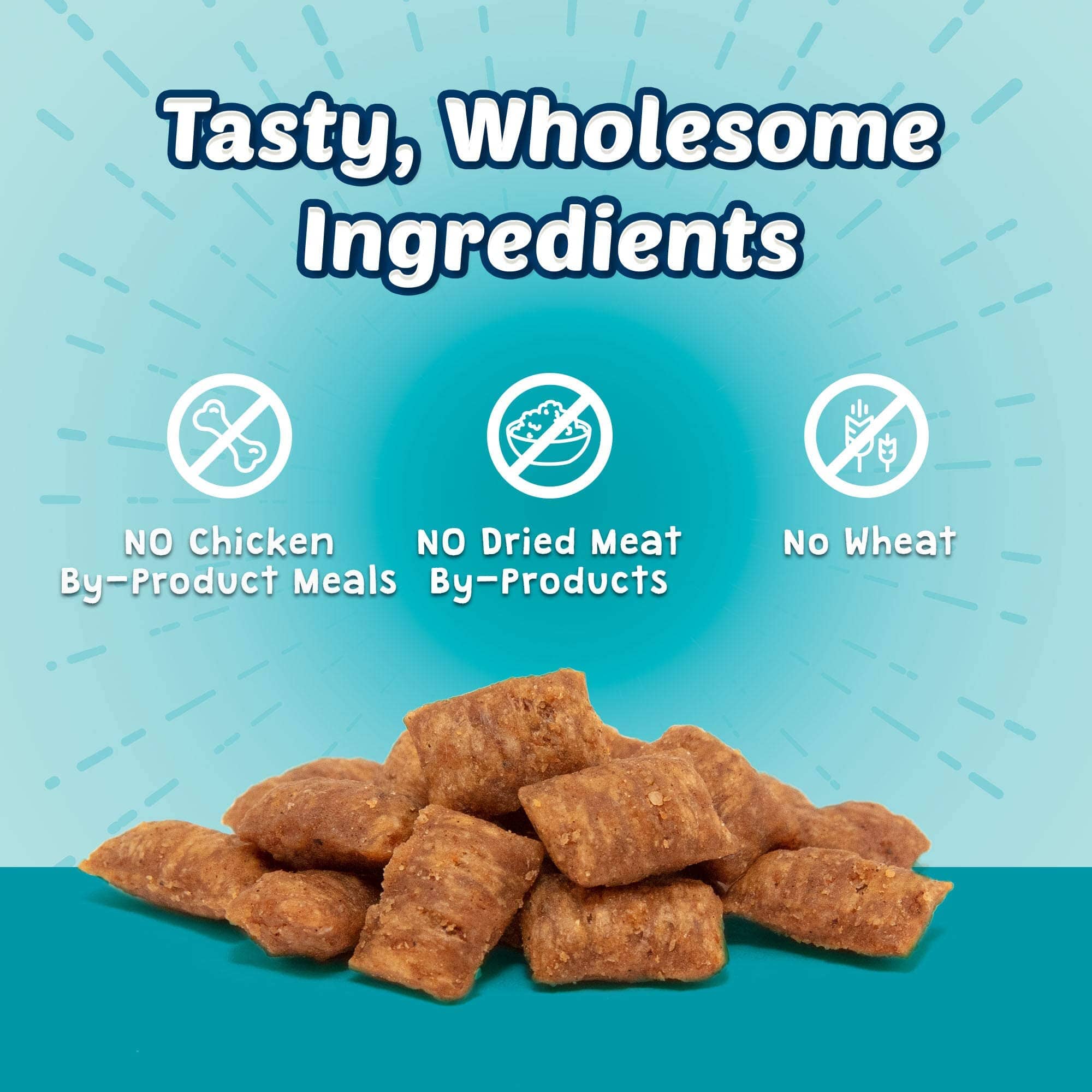 Blue Buffalo Bursts Crunchy and Creamy Seafood Crunchy Cat Treats