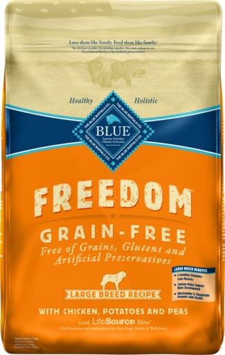Blue Buffalo Freedom Grain Free Chicken Recipe Large Breed Adult Dry Dog Food
