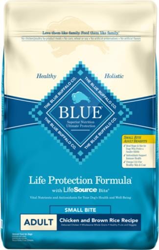Blue Buffalo Life Protection Formula Adult Small Bite Chicken and Brown Rice Dry Dog Food