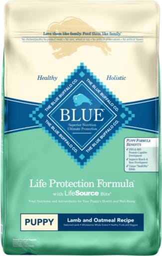 Blue Buffalo Life Protection Natural Lamb & Oatmeal Recipe Puppy Dry Dog Food