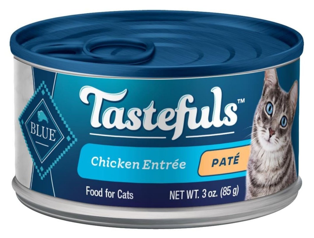 Blue Buffalo Tastefuls Natural Pate Chicken Entree Wet Cat Food