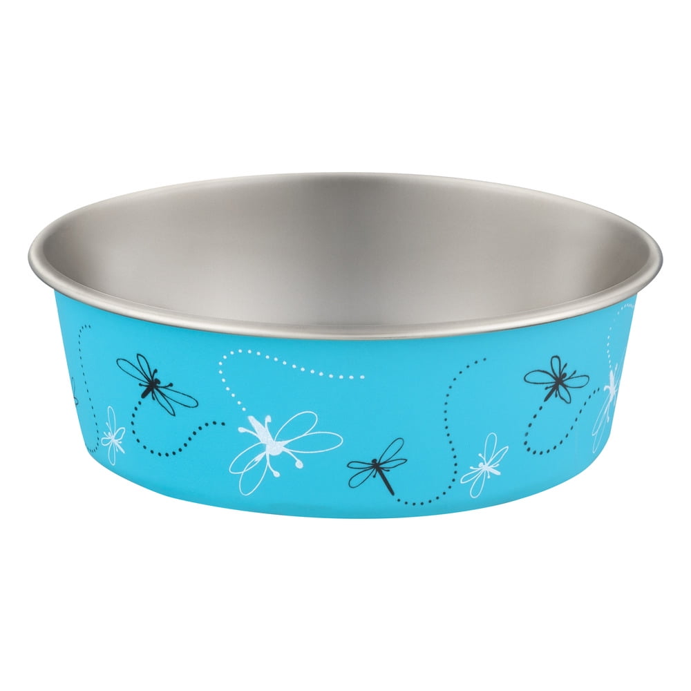 Loving Pets Bella Stainless Steel Cat and Dog Bowl