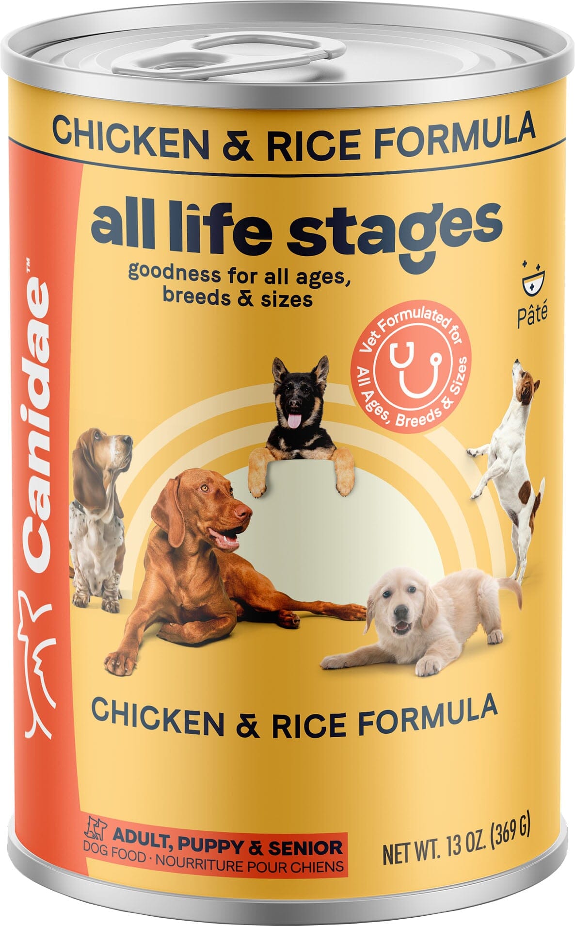 Canidae All Life Stages Canned Dog Food - Chicken and Rice - 13 Oz - Case of 12