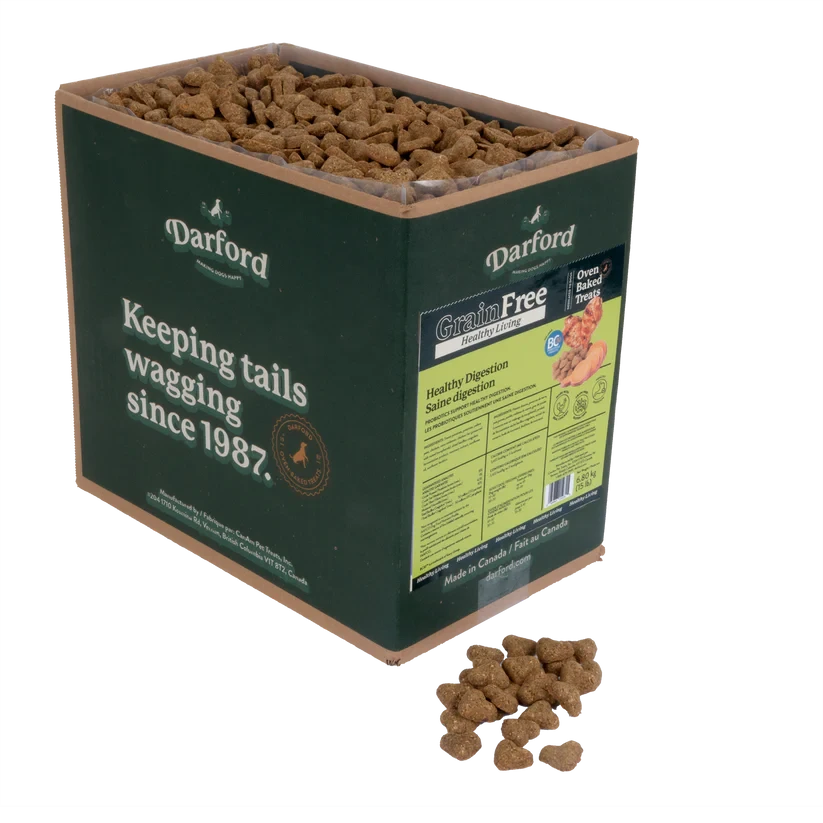 Darford Grain Free Healthy Digestion Mini's Bulk Dog Biscuits - 15 lbs