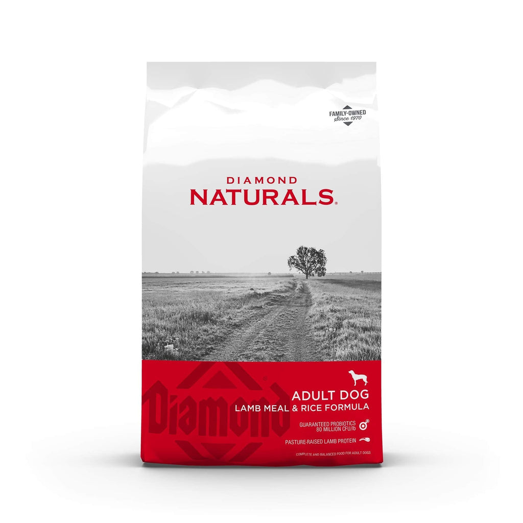 Diamond Naturals Adult Real Lamb and Rice Dry Dog Food 20 Lbs 