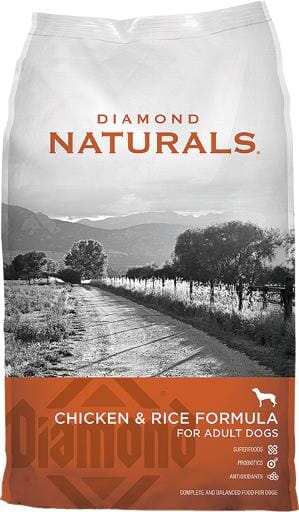 Diamond Naturals All Life Stages Chicken and Rice Dry Dog Food - 40 Lbs