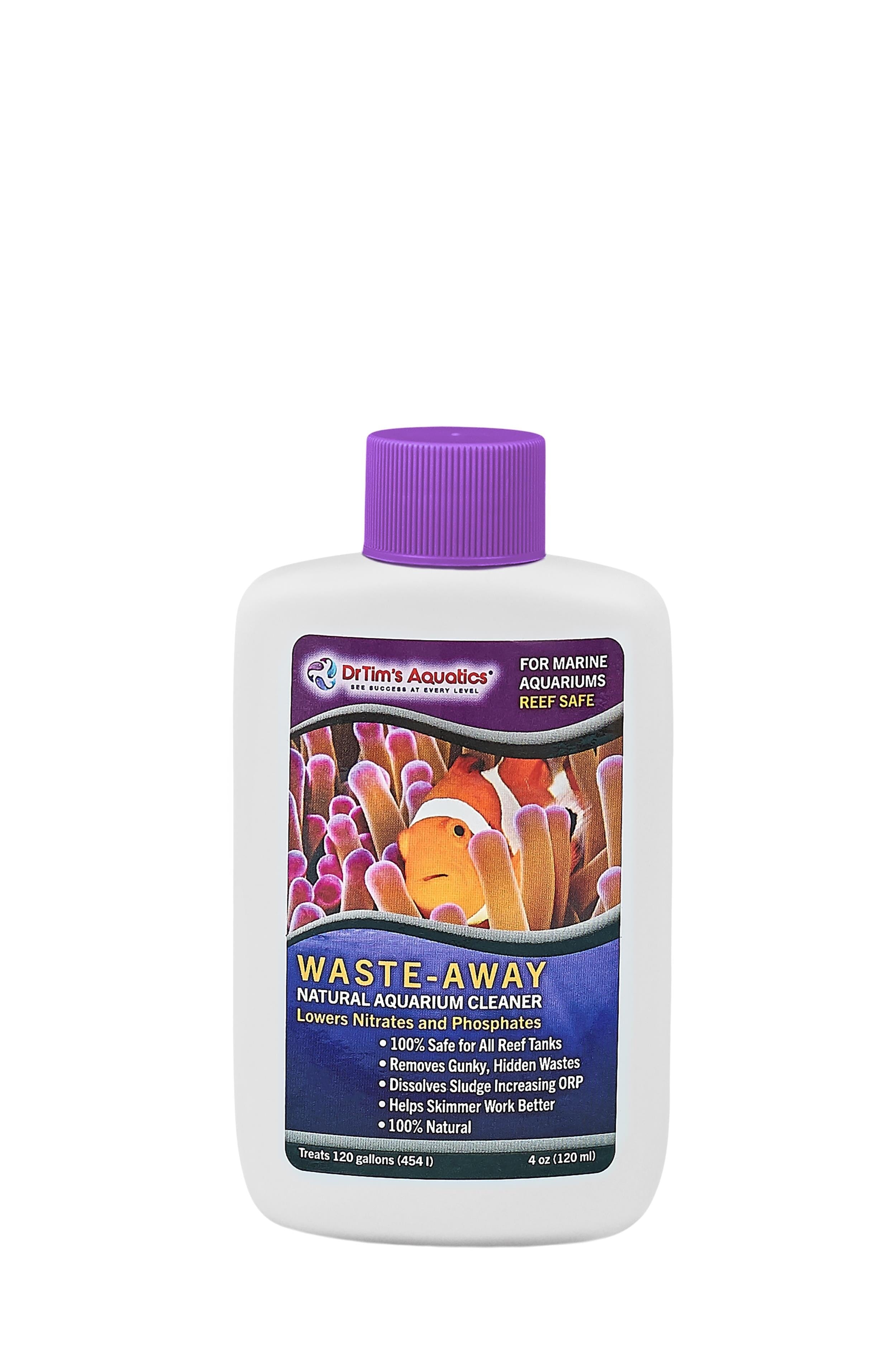 Dr Tim's Aquatics Reef Waste Away Reef Aquarium Solution (120GAL) - 4 Oz