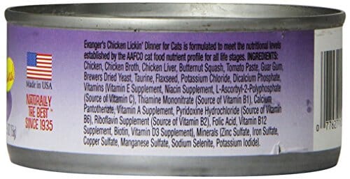 Evanger's Chicken Lickin' Dinner Canned Cat Food - 5.5 Oz - Case of 24