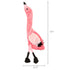 Ethical SPOT Skinneeez Stuffing-Free Flamingo Squeak and Soft Dog Toy