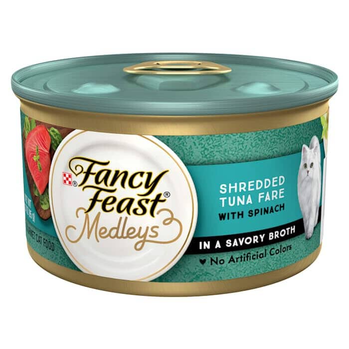 Fancy Feast Elegant Medleys Shredded Tuna Canned Cat Food