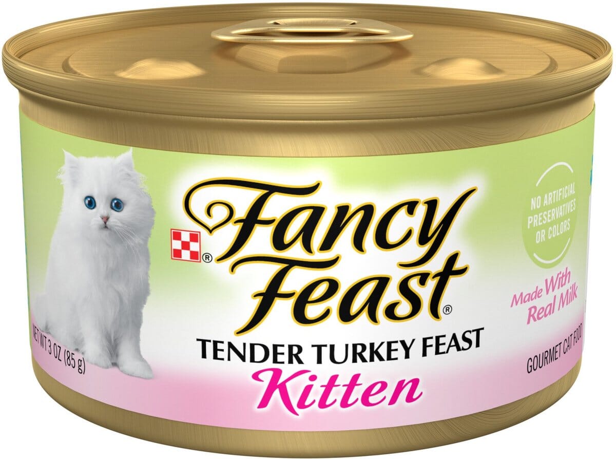 Fancy Feast Kitten Tender Turkey Feast Canned Cat Food
