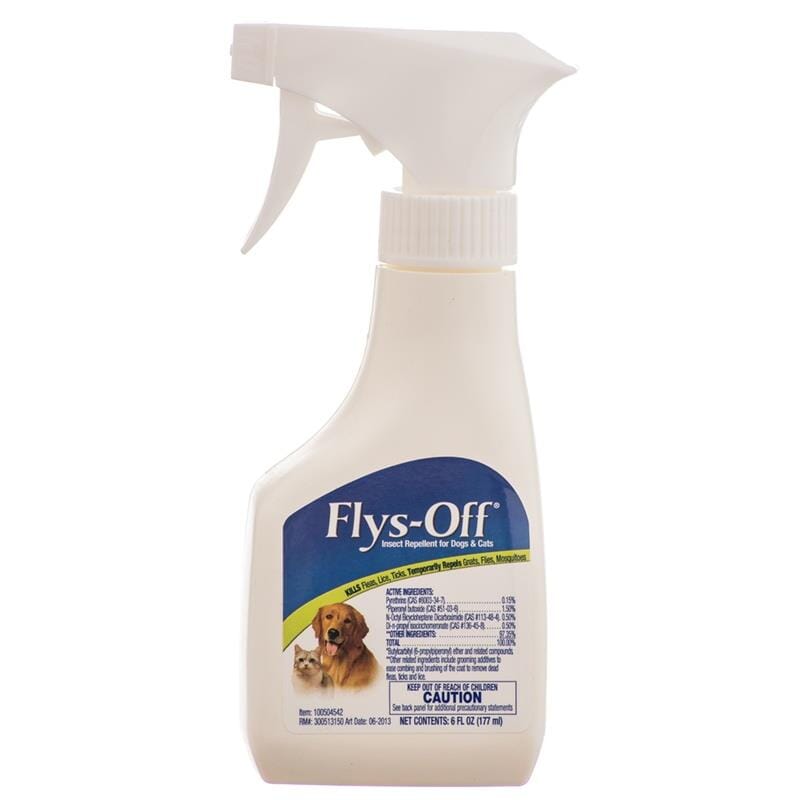 Farnam Flys-Off Insect Repellent Mist Pump Spray for Dogs and Cats - 6 Oz