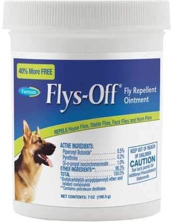 Farnam Flys-Off Insect Repellent Ointment for Dogs - 7 Oz