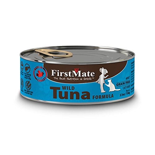 FirstMate Limited Ingredient Diet Grain-Free Tuna Canned Cat Food - 5.5 Oz - Case of 24