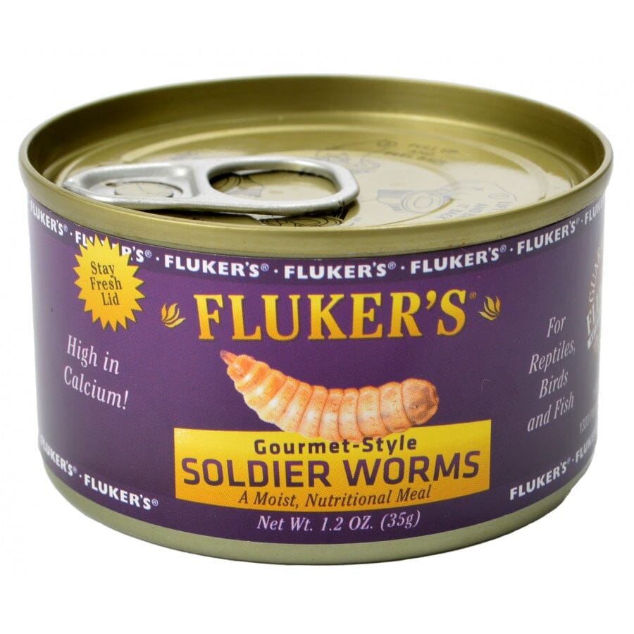 Fluker's Gourmet-Style Soldier Worms - 1.2 oz