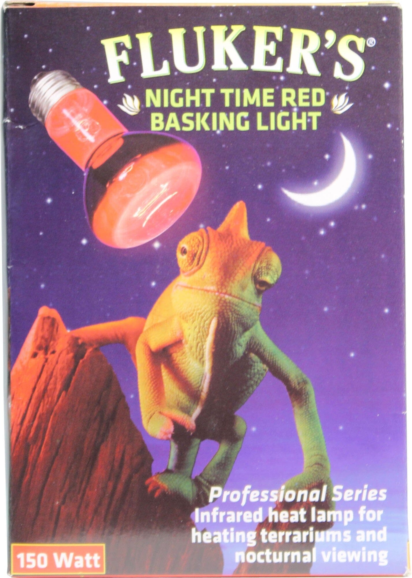 Fluker's Night Time Red Basking Light - 150 W