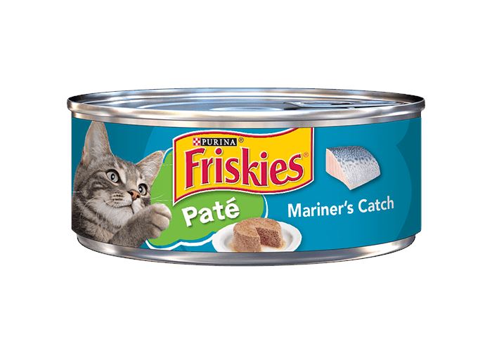 Friskies Pate Mariners Catch Canned Cat Food