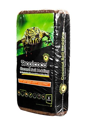 Galapagos Tropicoco Coconut Soil Bedding Substrate Brick - Brown - 8 qt