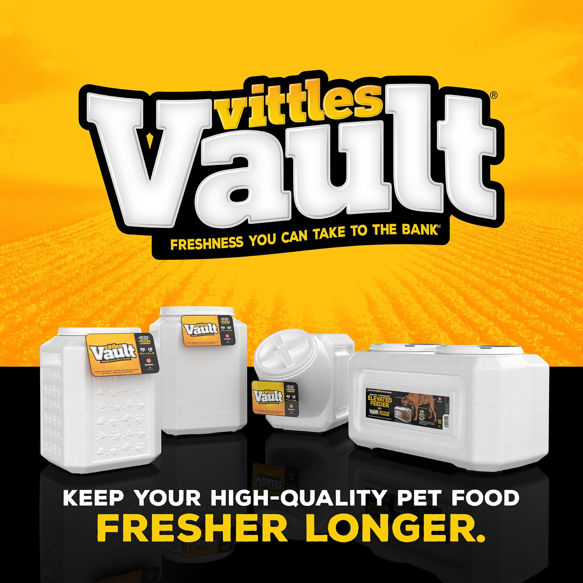 Gamma2 Outback Vittles Vault Pet Food Storage Container