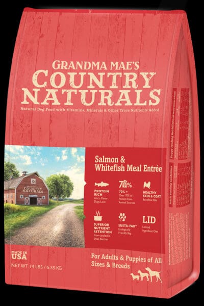 Grandma Mae's Country Naturals Dog Salmon Whitefish Meal - 4 lbs