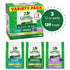 Greenies 3 Flavors Assorted Dental Dog Chews - Variety Pack - Teenie - 36 Oz