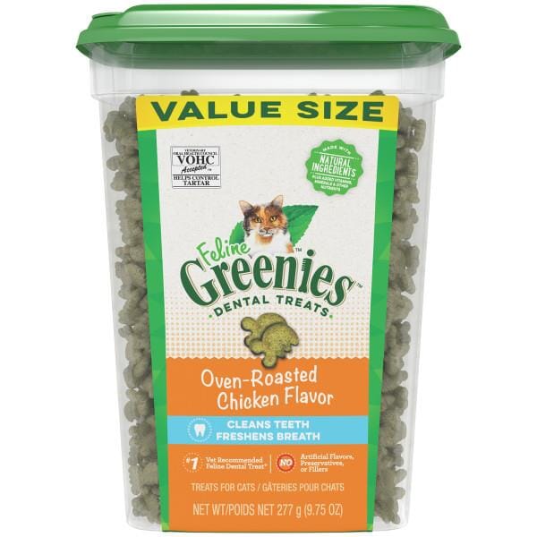 Greenies Feline Chicken Dental Cat Treats - 9.75 oz