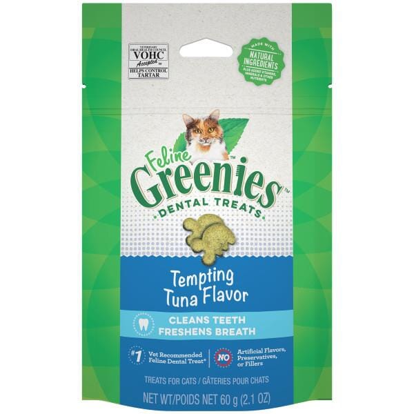 Greenies Feline Tuna Dental Cat Treats - 2.1 oz